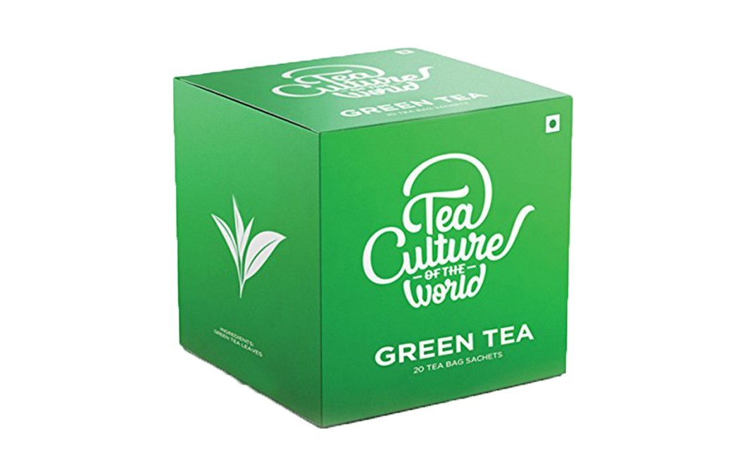 Tea Culture Of The World Green Tea    Pack  20 pcs